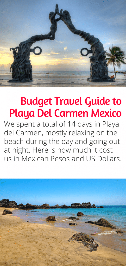 Playa del Carmen Budget Guide - Skip the all inclusive resorts and visit Playa del Carmen Mexico on a budget! Here's how much we spent in 14 days. Click to start planning today. #mexico #travel #playa #beach #budgettravel