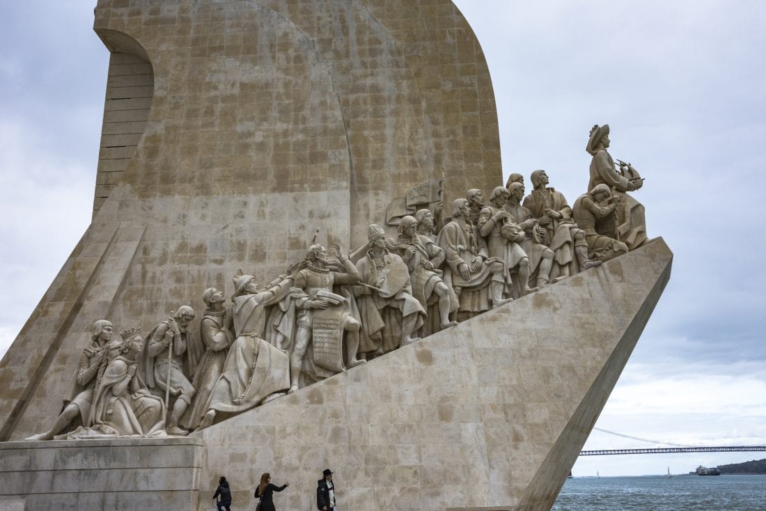 Padr~ao dos Descobrimentos Navy monument in Lisbon