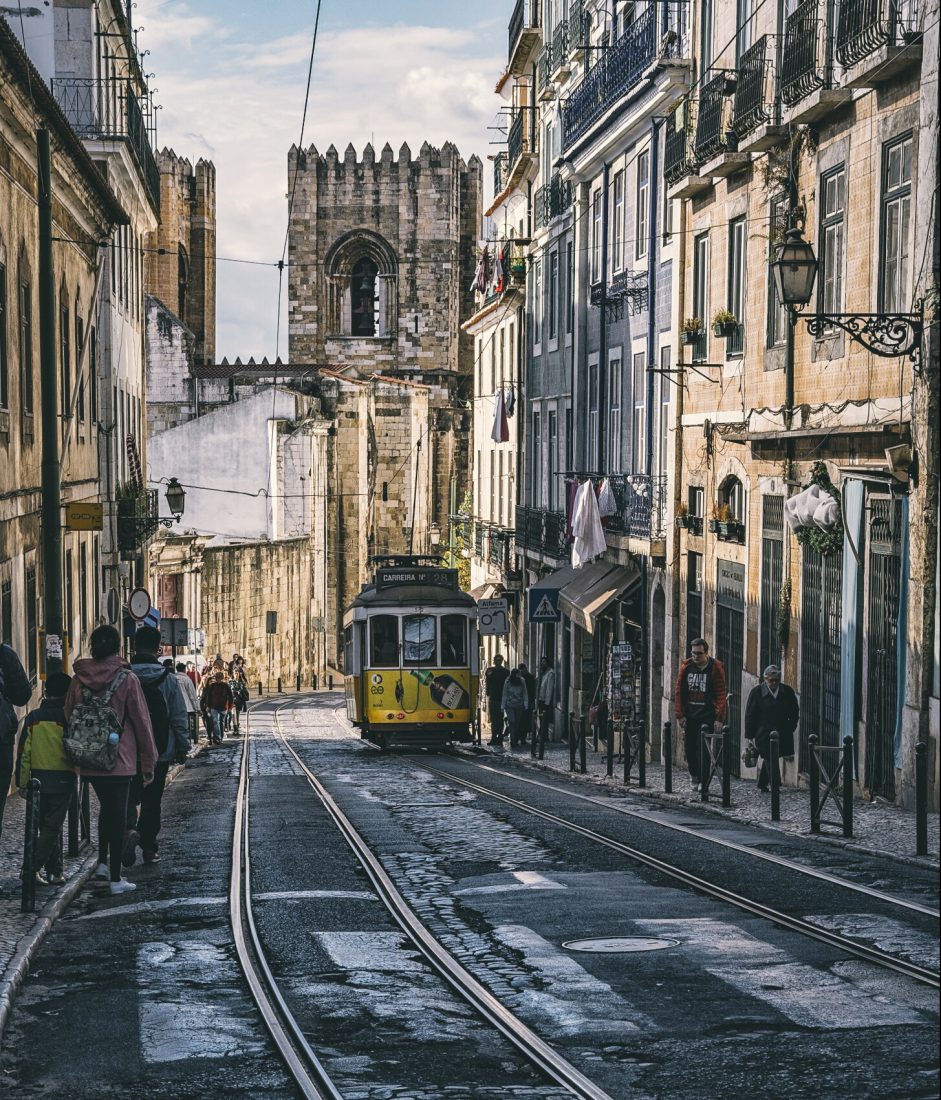 thing to do in lisbon, walk the hilly streets of Alfama lisbon