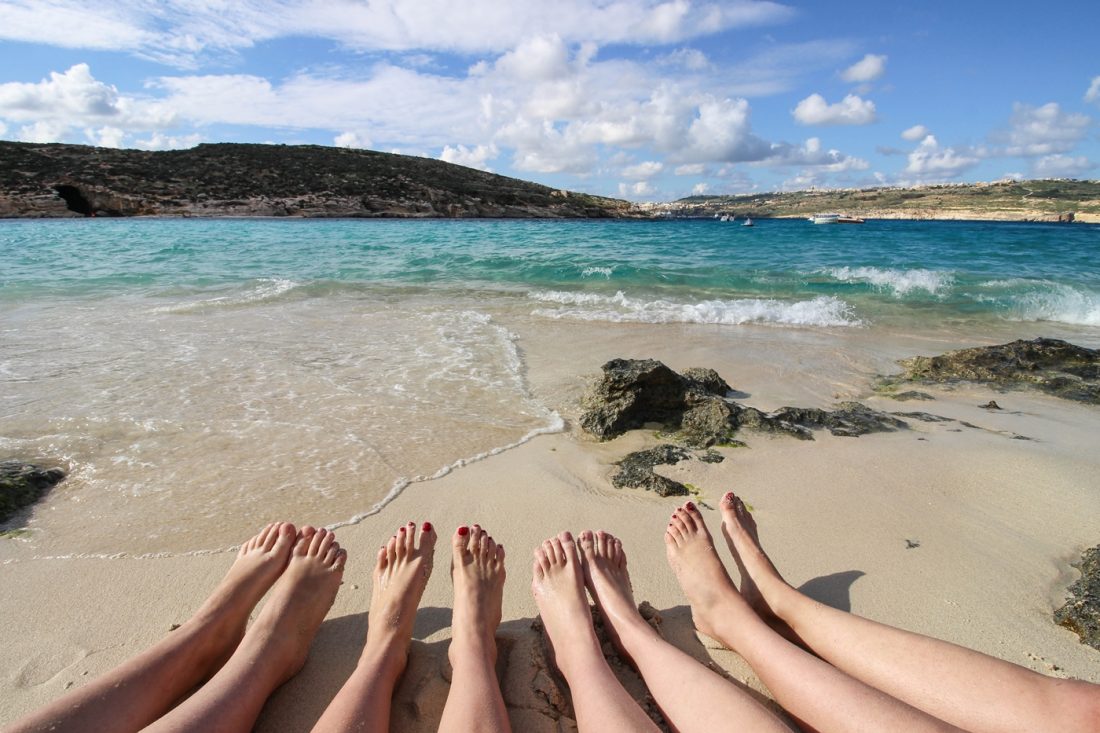 the best beaches in Europe - Malta Blue lagoon