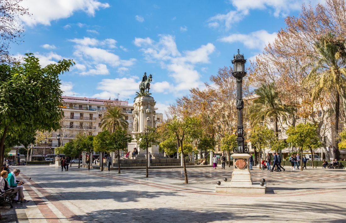 plaze nueva in Sevill, things to do in Seville