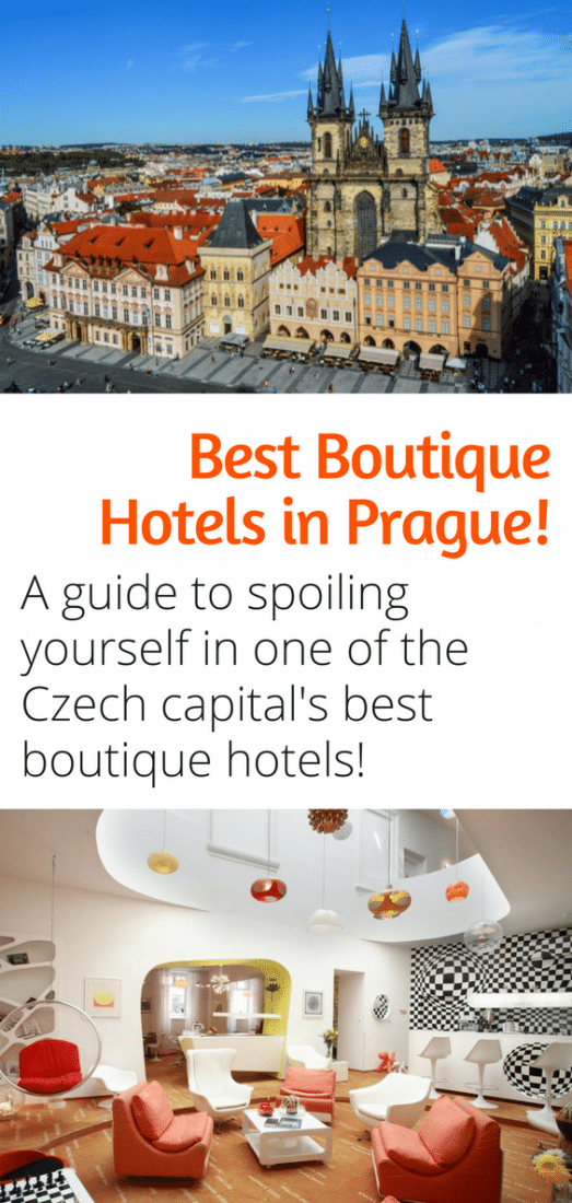 Best Boutique Hotels in Prague - A guide on where to spoil yourself at the best hotels in Prague Czech Republic! Click here to discover the best hotels in Prague!