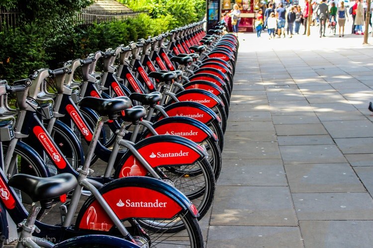 cheap or free things to do in London - bicycle rental