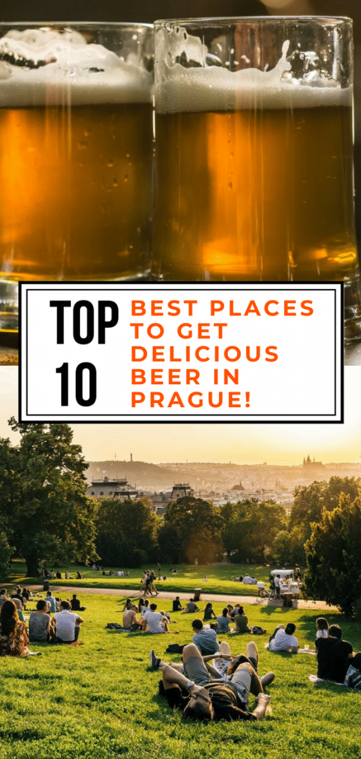 Things to Do in Prague - The top 10 best places to get beer in Prague Czech Republic. Click to discover the best pubs, beer gardens, craft breweries, and more in Prague! #prague #czechrepublic #europe #beer #travel #craftbeer
