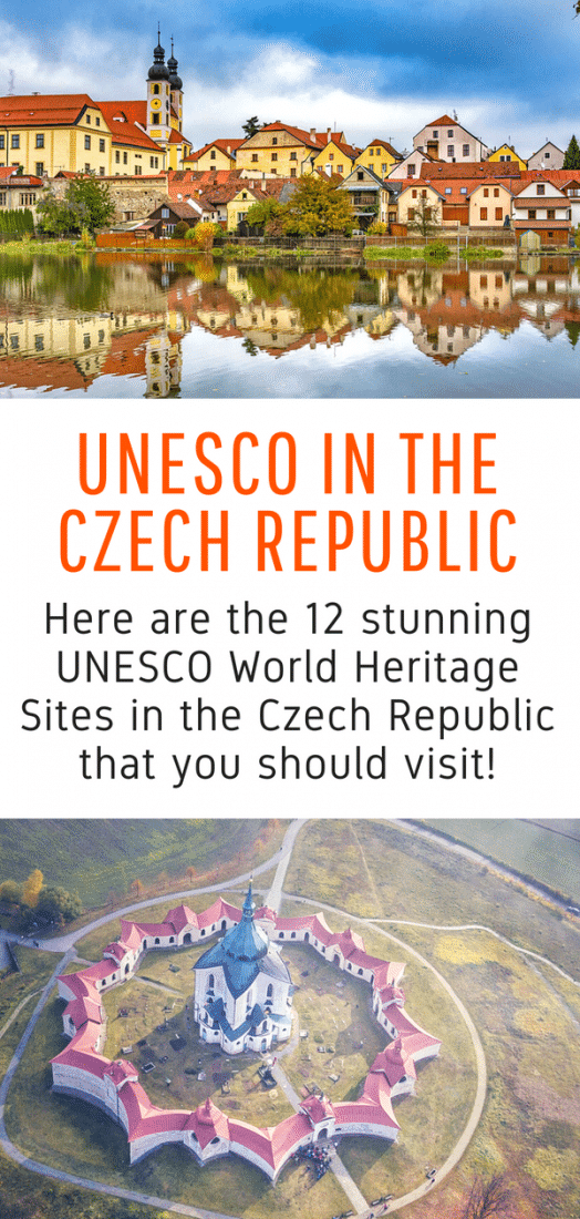 UNESCO Czech Republic - The Czech Republic has 12 UNESCO World Heritage Sites. Here is your guide to discovering them all! #UNESCO #czechrepublic #prague #brno #castles #travel #europe