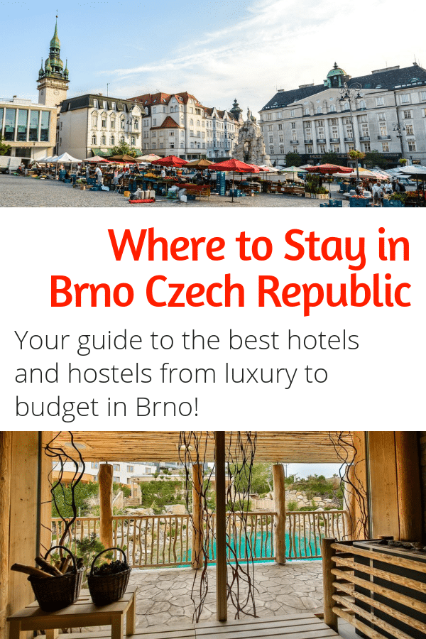 Where to Stay in Brno Czech Republic - Accommodations in the Czech Republic’s second largest city for any budget! Luxury and budget hotels and hostels! #brno #czechrepublic #europe #budgettravel #hotels #hostels