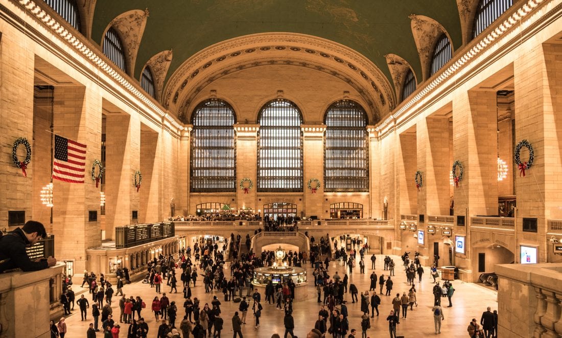 Grand central station shoudl be on your list of things to do in NYC