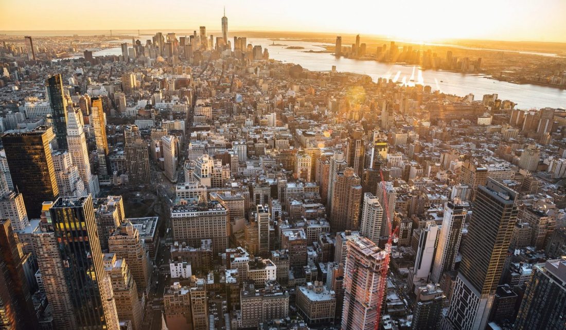 cool things to do in new york city for a first time visitor - empire state building observatory views during golden hour