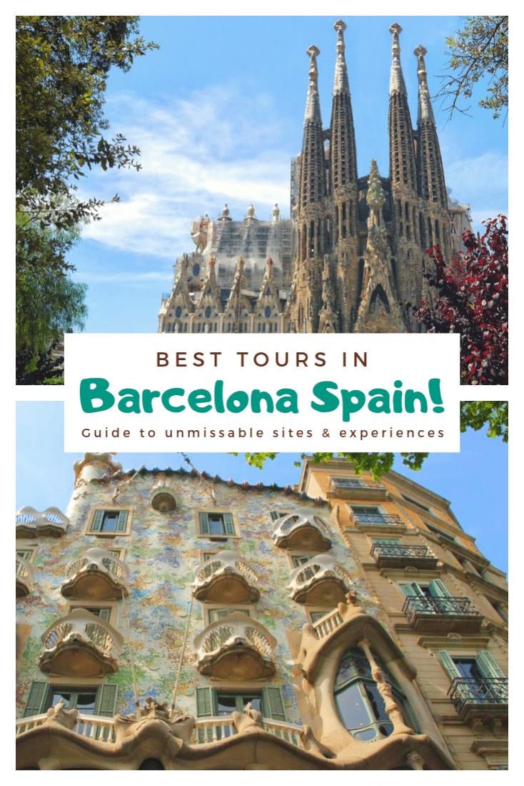 Don't miss out on Barcelona's best sites! Check out our guide for the best tours in Barcelona Spain. All the best things to do in Barcelona in one place! #barcelona #spain #europe #travel #europeantravel #tours