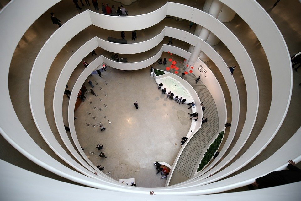 picture of the interior of the guggenheim best museums new york city