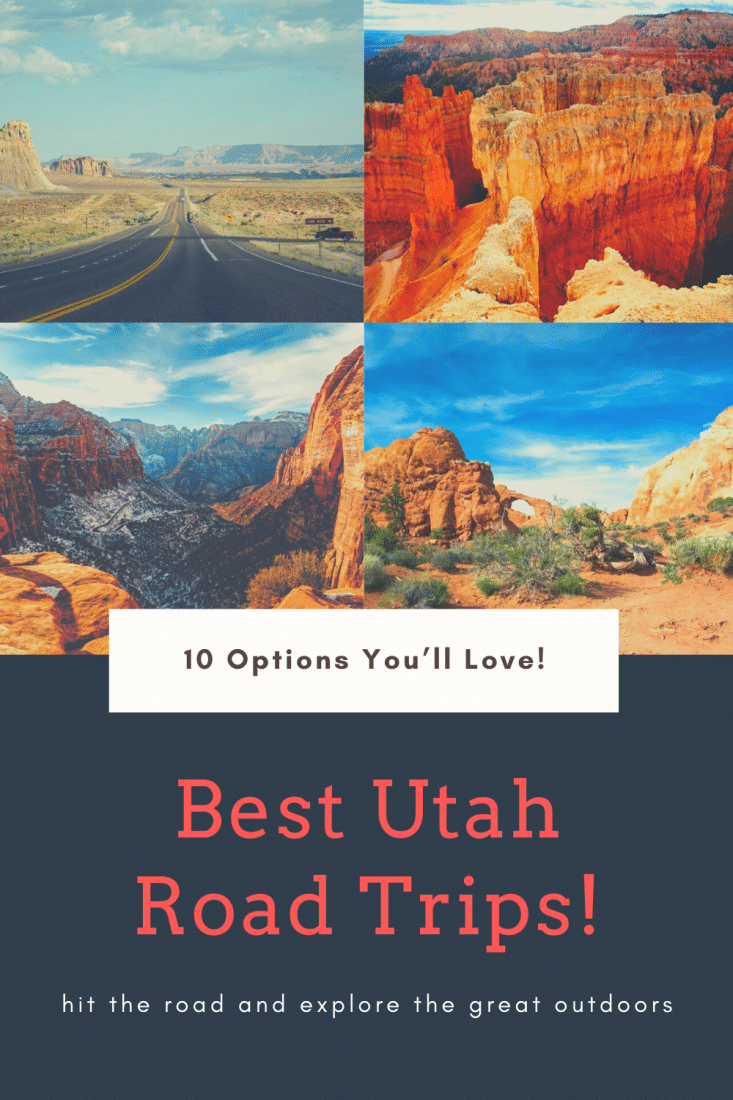 Looking for the best UTAH ROAD TRIPS? Then this article is for you! Hit the road and explore the stunning state on one of these 10 awesome Utah road trips!