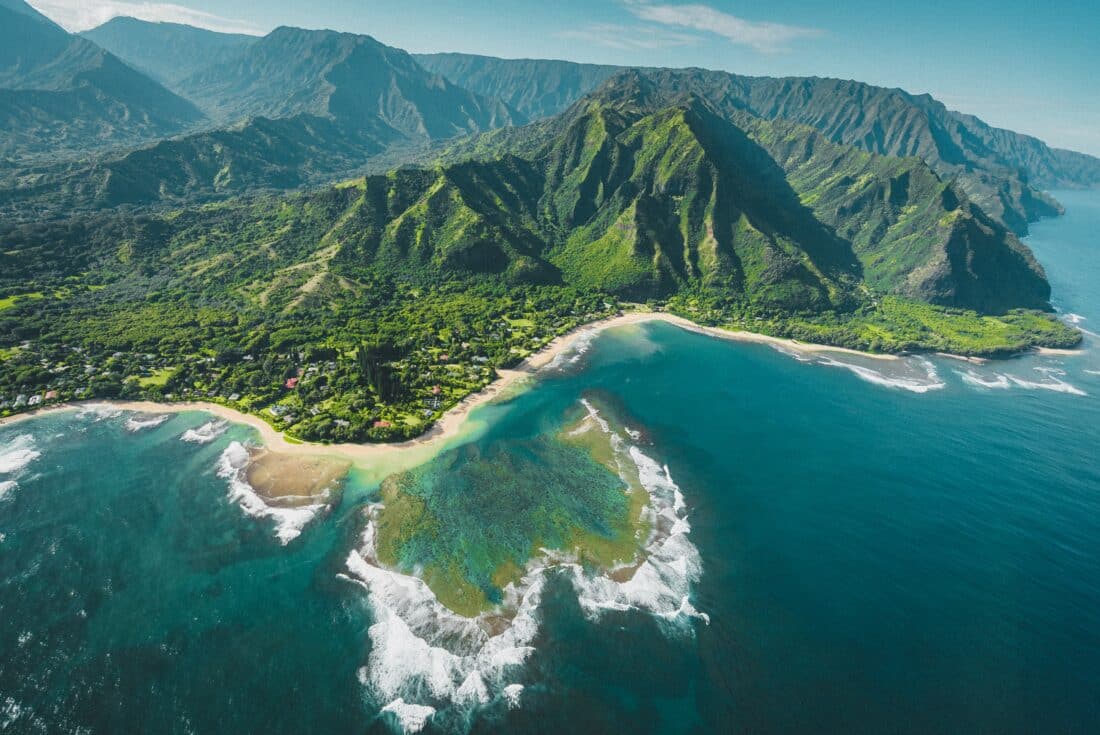 kauai from above - things to do hawaii